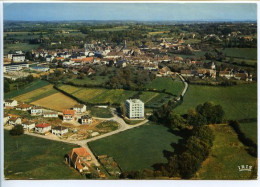 CPSM Dentelée 10.5 X 15 Haute-Vienne SAINT GERMAIN-LES-BELLES Vue Aérienne - Saint Germain Les Belles