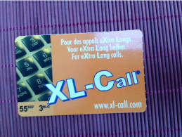 XL-Call 55 Bef Football Used Rare - [2] Prepaid & Refill Cards