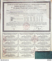 Empire Ottoman (Conseil De Dette Publique) Emprunt 5 % £ 20 1928 - Banque & Assurance