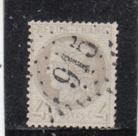 France - Année 1871/75 - N°YT 52 - Type Cérès - Oblitération Losange GC - 4c Gris - 1871-1875 Ceres