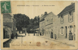 D 60.GOUVIEUX. CHAUMONT. LE BUREAU DE TABAC.  CARTE ECRITE - Gouvieux