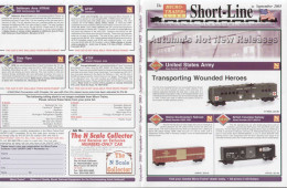 Catalogue MICRO-TRAINS 2003 09 - Short - Line N & Z  - N Scale Collector - English