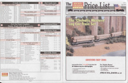 Catalogue MICRO-TRAINS 2005 04 - Short - Line N & Z  - Prix - English