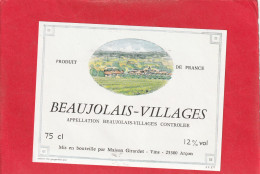 BEAUJOLAIS-VILLAGES - Beaujolais