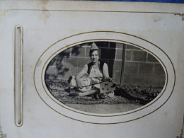 Album Photo Ancien Avec 45 Photos De Famille Période 1910-30 L660 - Albums & Collections