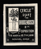 VV-041 1916 Cercle D Art De Droogenbosch 2 Me Exposition Vignette MNH** - Andere & Zonder Classificatie