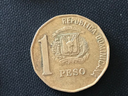 Münze Münzen Umlaufmünze Dominikanische Republik 1 Peso 200 - Dominicaine
