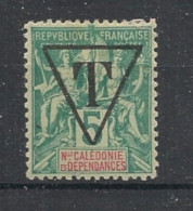 NOUVELLE-CALEDONIE - 1894-1900 - Taxe TT N°YT. 1B - Type Groupe 5c Vert - Neuf * / MH VF - Strafport