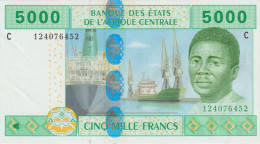 Central African States, CHAD 5000 Francs 2002, UNC - Tschad