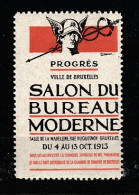 VV-091 1913 Bruxelles Salon Du Bureau Moderne Vignette MNH** - Altri & Non Classificati