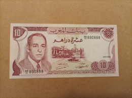 Billete De Marruecos De 10 Dirhams, Año 1970, UNC - Maroc