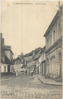 D 62. AUBIGNY EN ARTOIS.LOT DE 2 CARTES.  RUE DU BOURG  CARTE ECRITE - Aubigny En Artois