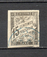 COLONIES GENERALES TAXE  N° 7    OBLITERE   COTE 12.00€    TYPE DUVAL - Postage Due
