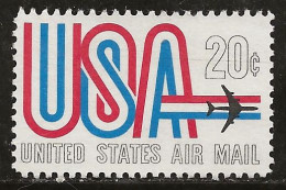 Etats-Unis 1968 N° Y&T :  Av 71 (sans Gomme) - 3b. 1961-... Ongebruikt