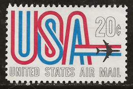 Etats-Unis 1968 N° Y&T :  Av 71 (sans Gomme) - 3b. 1961-... Unused