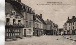 REMALARD PLACE DU MARCHE RUE DES MOULINS TBE - Remalard