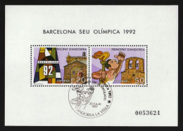 WW13999- ANDORRA (ESPANHA) 1987- CTO (BARCELONA 1992 - J. OLÍMPICOS) - Gebraucht