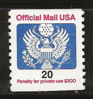 Etats-Unis 1983 N° Y&T :  Se 102 ** - Dienstmarken