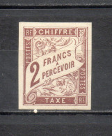 COLONIES GENERALES TAXE  N° 16   NEUF AVEC CHARNIERE   COTE 50.00€   TYPE DUVAL - Postage Due