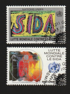 WW14006- NAÇÕES UNIDAS (GENEBRA) 1990- CTO (SIDA) - Used Stamps