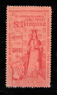 VV-154 1900 Kolonie Van GHEEL Music Festival Vignette Sans Gomme - Altri & Non Classificati