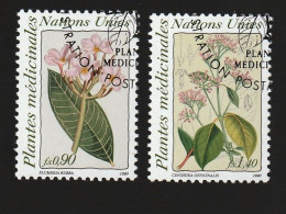 WW14007- NAÇÕES UNIDAS (GENEBRA) 1990- CTO (PLANTAS MEDICINAIS) - Used Stamps
