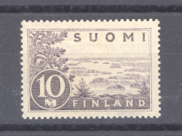 Finlande  :  Yv  154a  *   Gris Violet - Ungebraucht