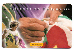 Tirafai Artisanat Télécarte Polynésie Française PF 88 Phonecard (B 753)) - Polinesia Francesa