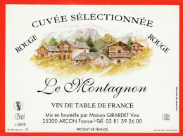 LE MONTAGNON ROUGE  .  CUVEE SELECTIONNEE - Altri & Non Classificati