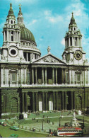 ST. PAULS CATHEDRAL, LONDON, ENGLAND. USED POSTCARD   Fd2 - St. Paul's Cathedral