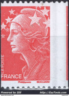 FRANCE MARIANNE DE BEAUJARD N° 4240 NEUF ** SANS CHARNIERE VARIÉTÉ DE PIQUAGE - Ungebraucht