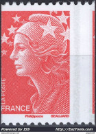 FRANCE MARIANNE DE BEAUJARD N° 4240 NEUF ** SANS CHARNIERE VARIÉTÉ DE PIQUAGE - Ungebraucht