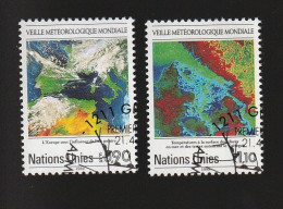 WW14017- NAÇÕES UNIDAS (GENEBRA) 1989- CTO (METEREOLOGIA) - Used Stamps