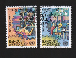 WW14018- NAÇÕES UNIDAS (GENEBRA) 1989- CTO (BANCO MUNDIAL) - Used Stamps