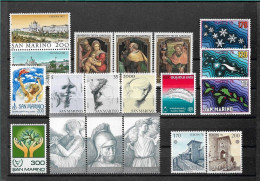 C4557 Lot Saint-Marin Neufs** - Collections, Lots & Series