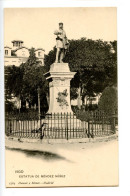 VIGO, Pontevedra - Estatua De Méndez Nuñez  (2 Scans) - Pontevedra