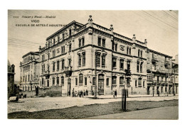 VIGO, Pontevedra - Escuela De Artes E Industrias  (2 Scans) - Pontevedra