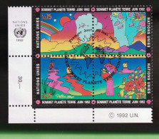 WW14023- NAÇÕES UNIDAS (GENEBRA) 1992- CTO (CIMEIRA DA TERRA) - Used Stamps