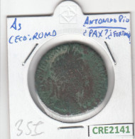 CRE2141 MONEDA ROMANA AS VER DESCRIPCION EN FOTO - Other & Unclassified