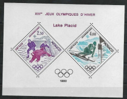Olympische Spelen  1980 , Monaco - Blok  Postfris - Winter 1980: Lake Placid