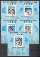 Olympische Spelen  1980 , Togo - Reeks Deluxe - Winter 1980: Lake Placid