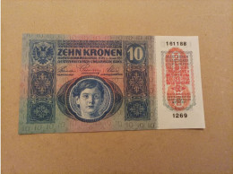 Billete De Austria De 10 Kronen Año 1915, UNC - Autriche