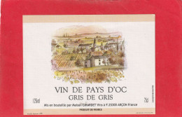 VIN DE PAYS D'OC  .  GRIS DE GRIS - Vin De Pays D'Oc