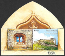 Bosna Bosnia Bosnien (Sarajevo) 2017 Europa Cept Castles Michel Bl. 59 (709-10) MNH ** Postfrisch Neuf - 2017