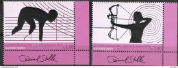 2012 UNO Genf  Mi. 795-6**MNH   Paralympische Sommerspiele, London - Nuovi