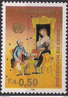1990 UNO Genf Mi. 190-1 **MNH  8. Kongress Zur Verbrechensverhütung Und Behandlung Von Straftätern, Havanna. - Unused Stamps