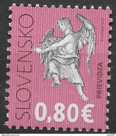 2012 Slowakei Mi. 675 **MNH  Kulturerbe :  Engelsfigur In Der Piaristenkirche Von Prievidza - Neufs