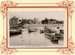 SAINT PIERRE DE QUIBERON ** PORTIVY  ** LE BATEAU ANNE ET LES TOURISTES   ** - Andere & Zonder Classificatie