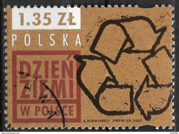 2007 Polen Mi. 4307 Used Tag Der Erde. - Gebraucht