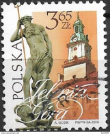 2008  Polen Mi  4372 Used.Neptunbrunnen Und Rathaus, Hirschberg (Jelenia Góra) - Used Stamps